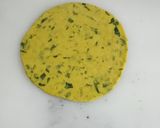 A picture of step 3 of Crispy Methi Masala Puri.