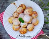 Foto langkah ke 5 dari resep Poffertjes (isi blueberry).
