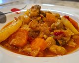Foto del paso 5 de la receta Estofado de pollo con patatas y zanahorias