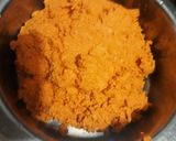 A picture of step 3 of Mutkale - Rice Balls in red hot sauce with mutton.