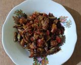 Foto langkah ke 5 dari resep Sambalado Goreng Tempe Pete.