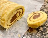 Foto del paso 9 de la receta: Brazo de gitano relleno con queso mascarpone y Nutella