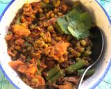 A picture of step 3 of Kichadi/ Kitchari - vegan.