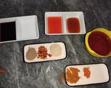 A picture of step 1 of Mayo chicken rolls.