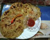 A picture of step 5 of Aloo Matar Paratha Recipe.