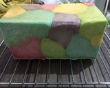 Foto langkah ke 6 dari resep Roti Tawar Pelangi Eggless Dairy Free.