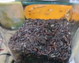 A picture of step 1 of Black rice pudding.