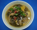 Hình bước làm 3 của món Canh gà lá giang