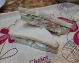 A picture of step 4 of Continental veggietable sandwiches.