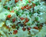 A picture of step 6 of Hash Brown omelet.