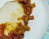 A picture of step 7 of Idli Shakshuka (Leftover Dosa batter).