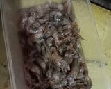 Foto langkah ke 1 dari resep Tumis udang buncis.