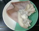 Hình bước làm 1 của món Nem Tai Lá Sung