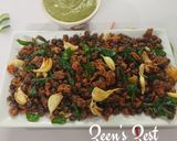 A picture of step 4 of Kala Chana Koliwada/Black Chickpeas Koliwada.