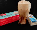 A picture of step 2 of Soy milk chocolate coffee.