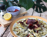 Foto del paso 5 de la receta: Alcachofas en olla express con cecina y ñora