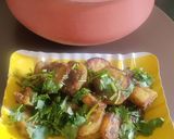 A picture of step 7 of Dilli ki sardi aur sakharkandi ki chaat (Shakarkandi Chaat).