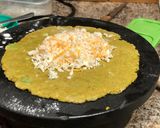 A picture of step 4 of Panner stuffed Avocado paratha.
