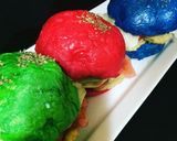 Foto del paso 6 de la receta: Pan amasado con orégano 🌿 de colores