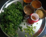 मैंथी के भरवा परांठे(methi ke bharwa parathe recipe in Hindi) रेसिपी चरण 1 फोटो