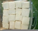 Foto langkah ke 3 dari resep Pudding Roti Pisang Caramel.