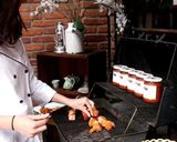 Foto del paso 6 de la receta: Brochetas a la Parrilla "Con Salsa de Chile Habanero"