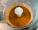 Une image de l'étape 5 de Sauce aux tomates, pesto, ail frais, soja et gingembre.