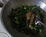Foto langkah ke 5 dari resep 50. Tumis daun kembang kol with ati sapi+tetelan sapi.