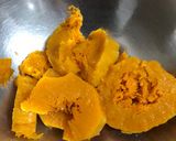 Foto del paso 2 de la receta: Medallones de garbanzos y lentejas rellenos con queso