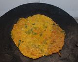 A picture of step 3 of #GA4#WEEK20#VegetableThepla.