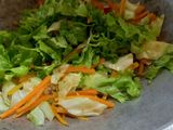 Tumis selada warna warni