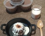 Foto langkah ke 6 dari resep Choco Creamy Pudding.