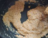 A picture of step 4 of Thirattipal or Jaggery Palkova.