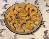 Une image de l'étape 8 de Crevettes sauvages marinées épices,agrumes et origan.
