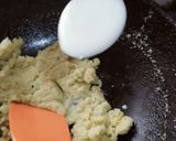 A picture of step 4 of Coconut ladoo.