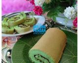 Foto langkah ke 8 dari resep Bolu gulung pandan.