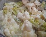 Foto del paso 1 de la receta: Brócoli y coliflor a la crema