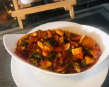 A picture of step 3 of Peri peri Manchurian.