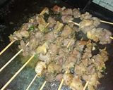 Foto langkah ke 6 dari resep Sate Kambing Empuk.
