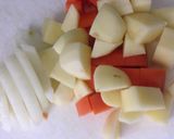 Foto del paso 5 de la receta: Japanese curry (kare) con pollo frito!
