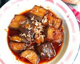 Foto langkah ke 4 dari resep Terong Balado Rebon.