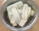 A picture of step 2 of Nendran Banana Bajji.