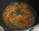 A picture of step 3 of Soya chunks veg pulav.