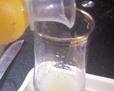 A picture of step 2 of Orange juice.
