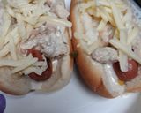 A picture of step 4 of White Chilidogs.