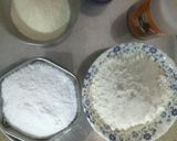 A picture of step 1 of Rosmary cake.