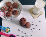 A picture of step 5 of Whole Wheat Chocolate Cookies.