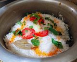 A picture of step 3 of Chicken Biryani.