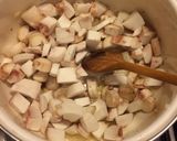 Tejszínes gomba krémleves recept fázis 3 fotója