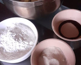 Foto del paso 1 de la receta: Pie de chocolate con merengue suizo y salsa de mandarina